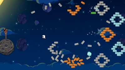 Скриншоты из Angry Birds Space