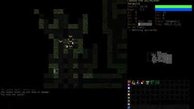 Скриншоты из Dungeon Crawl Stone Soup