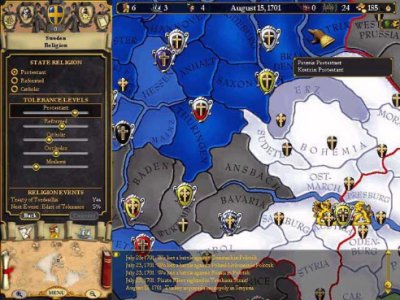 Скриншоты из Europa Universalis