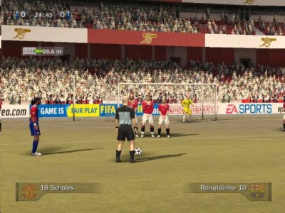 Скриншоты из FIFA 07
